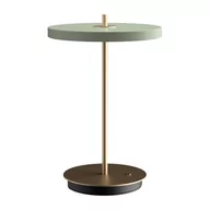 Noże stołowe - Jasnozielona lampa stołowa LED ze ściemniaczem i metalowym kloszem (wysokość 31 cm) Asteria Move – UMAGE - miniaturka - grafika 1