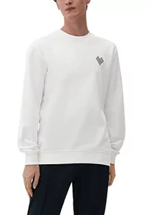 s.Oliver Bernd Freier GmbH & Co. KG Bluza męska, z długim rękawem, biała, 3XL, biały - Bluzy męskie - miniaturka - grafika 1