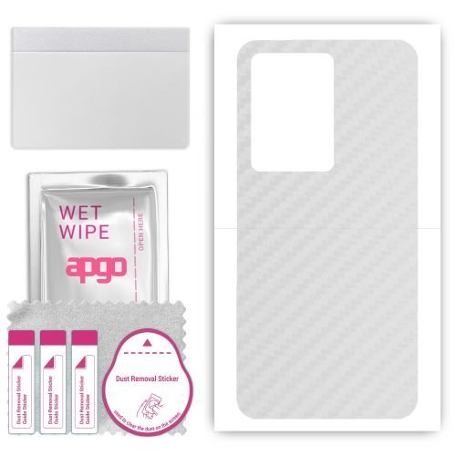 folia naklejka skórka strukturalna na TYŁ do Honor 200 Lite - Carbon Przezroczysty - apgo SKINS