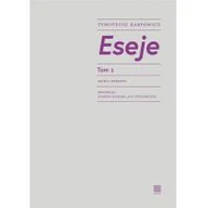 Publicystyka - Eseje T.2 Tymoteusz Karpowicz - miniaturka - grafika 1