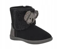 Śniegowce damskie - Ugg Śniegowce Dziecięce Ze Skórą Na Zamek 26 Ż5D - miniaturka - grafika 1