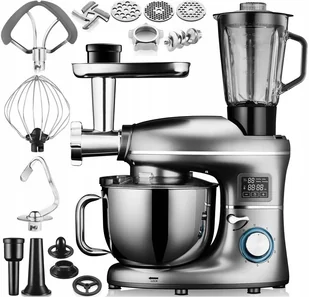 Kerch Rotary Podgrzewana Misa Grey 3000W Akcesoria - Roboty kuchenne - miniaturka - grafika 1