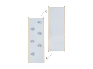 Roba Zjeżdżalnia drewno naturalne - Wyposażenie pokoiku dziecięcego - miniaturka - grafika 1