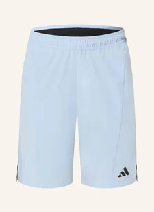 Adidas Szorty Treningowe d4t Workout blau - Spodenki damskie - miniaturka - grafika 1