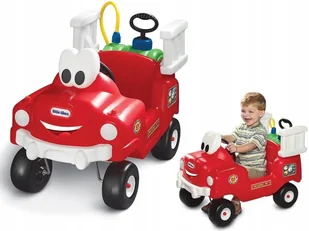 AUTO JEŹDZIK STRAŻ POŻARNA Z POMPĄ DO GASZENIA SAMOCHÓD PCHACZ LITTLE TIKES - Chodziki - miniaturka - grafika 1