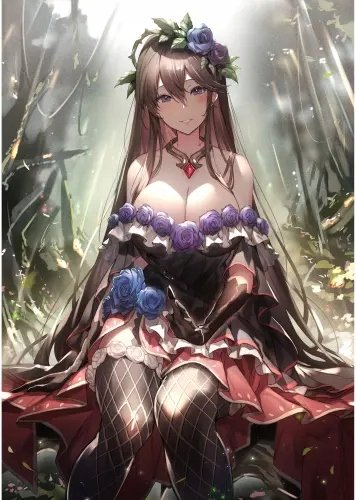 Plakat Anime Granblue Fantasy grf_040 A2 (custom)