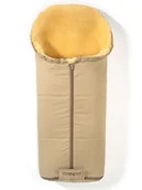 Akcesoria do wózków - Hofbrucker Śpiworek "Iglu" w kolorze beżowym - 95 x 34 cm - miniaturka - grafika 1