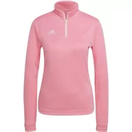 Bluzy damskie - Bluza Damska Adidas Entrada 22 Top Training Różowa Hc5045-Xl - miniaturka - grafika 1