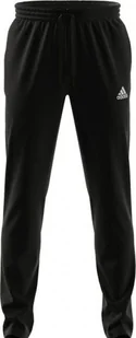 Adidas Spodnie męskie adidas Essentials Tapered Cuff Pants czarne GK9268 S - Spodnie sportowe męskie - miniaturka - grafika 1