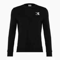 Bluzy męskie - Bluza męska Diadora Sweatshirt Crew Core nero - miniaturka - grafika 1