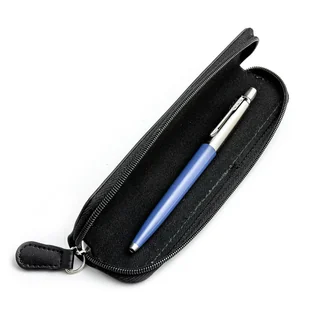 Zestaw prezentowy Parker Jotter Niebieski w czarnym etui - Zestawy piśmiennicze - miniaturka - grafika 1