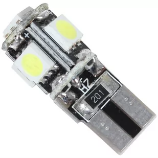 W5W Żarówka Led T10 12V 120Lm Biała Canbus Motoledy - Żarówki samochodowe - miniaturka - grafika 1