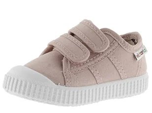 victoria Unisex dziecięce buty typu sneakers 1915 Basket Tiras Lona, kolory skóry, 32 EU Schmal - Moda i Uroda OUTLET - miniaturka - grafika 1