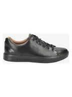 Trampki męskie - Clarks Skórzane sneakersy "Un Costa" w kolorze czarnym - miniaturka - grafika 1