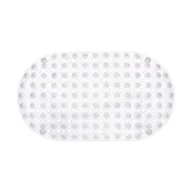 Maty antypoślizgowe - Mata antypoślizgowa pure 39 x 69 cm biała - miniaturka - grafika 1