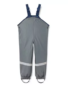 Playshoes Unisex dziecięce spodnie przeciwdeszczowe wiatro-i wodoodporne spodnie przeciwdeszczowe, ciemnoszare, 74, ciemnoszary, 74 - Spodnie i spodenki dla chłopców - miniaturka - grafika 1
