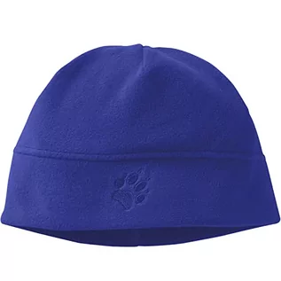 Czapki damskie - Jack Wolfskin Unisex Real Stuff czapka beanie, niebieski (Active Blue), jeden rozmiar - grafika 1