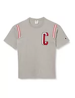 Koszulki męskie - Champion T-shirt męski, szary (Cdb), M - miniaturka - grafika 1