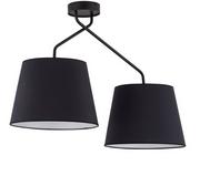 Lampy sufitowe - Sigma plafon Lizbona 2 2xE27 czarny 32115 32115 - miniaturka - grafika 1