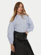 Koszule damskie - Munthe Koszula Trudie 243102824334 Niebieski Relaxed Fit - miniaturka - grafika 1