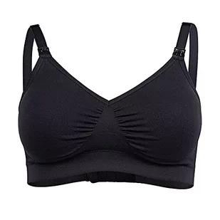 Medela Comfy Biustonosz bez szwu, Bezprzewodowy, do ciąży i karmienia piersią, z elastyczną opaską i oddychającą tkaniną, Trwały komfort - Biustonosze - miniaturka - grafika 1