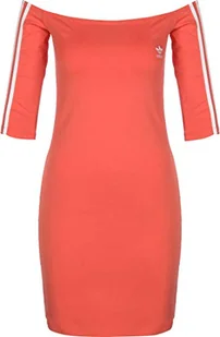 adidas damska sukienka ShOULder, ślady szkarłatny s18 Trace Scarlet S18 44 - Sukienki - miniaturka - grafika 1