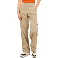 Spodnie damskie - Bestseller A/S Damskie spodnie JXKENDAL REG STRA Cargo MW Pant PNT NOOS, Cornstalk, XL, Cornstalk, XL - miniaturka - grafika 1