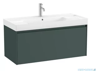 Roca Ona Unik zestaw szafka z umywalką 100x46x50 ZIELONY MAT A851686513 - Szafki łazienkowe - miniaturka - grafika 1