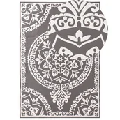 Dywany zewnętrzne - Beliani Dywan zewnętrzny KOHIMA Szary 160 x 230 cm - miniaturka - grafika 1