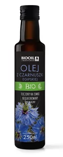 BIOOIL (oleje i oliwy) OLEJ Z CZARNUSZKI EGIPSKIEJ TŁOCZONY NA ZIMNO NIERAFINOWANY BIO 250 ml - BIOOIL BP-5907722376121 - Olej spożywczy - miniaturka - grafika 1