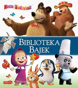 HarperCollins Polska Masza i Niedźwiedź. Biblioteka Bajek praca zbiorowa - Książki edukacyjne - miniaturka - grafika 1