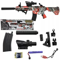 Zabawki militarne - Ogromny Karabin Pistolet Kulki Żelowe Duży Zestaw - miniaturka - grafika 1