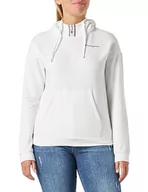 Bluzy damskie - Champion Damska bluza z kapturem, Off White, XL - miniaturka - grafika 1