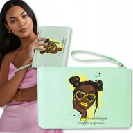 Torebki damskie - Torebka Kopertówka MIĘTA Na Telefon KOBIECE Wzory - miniaturka - grafika 1