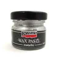 Decoupage - Pasta woskowa metaliczna 20 ml - srebrna - miniaturka - grafika 1