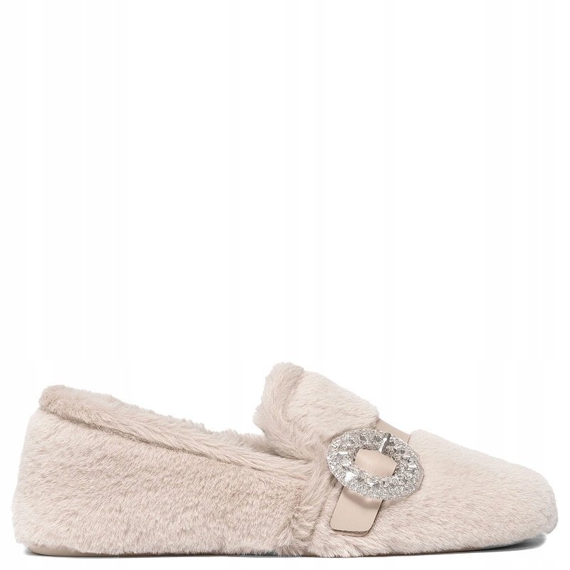 Macarena Kapcie Damskie Beige Beżowe ANAIS26-BEIGE r.38