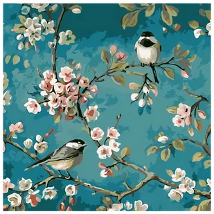 Haft Diamentowy, Obraz 5D, Diamond Painting 30x30cm (wzór: DP051) + zestaw akcesoriów - Zabawki kreatywne - miniaturka - grafika 1