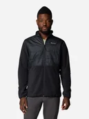 Bluzy męskie - Bluza męska rozpinana streetwear polarowa Columbia Basin Butte FZ Fleece II 2101761010 L Czarna (195981338188). Bluzy męskie streetwear - miniaturka - grafika 1