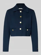 Marynarki i żakiety damskie - Żakiet krótki o kroju regular fit z mieszanki wiskozy model ‘PUNTO’ - miniaturka - grafika 1