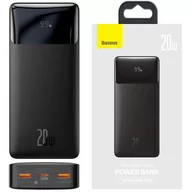 Powerbanki - Baseus Bipow Digital Display Power Bank 20000mAh 20W Power Delivery Quick Charge Overseas Edition - uniwersalny - miniaturka - grafika 1