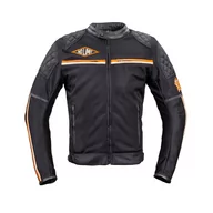 Odzież motocyklowa - W-TEC Męska kurtka motocyklowa W-TEC 2Stripe, Czarno-pomarańczowo-beżowy, 5XL 22162-5XL - miniaturka - grafika 1