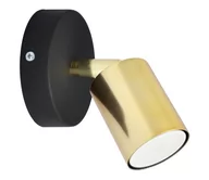 Lampy ścienne - Kinkiet punktowy TUNE 1xGU10/60W/230V złoty/czarny - miniaturka - grafika 1