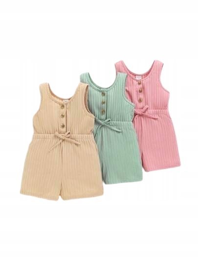 SHEIN 2 PAK KOMBINEZON DZIECIĘCY NA LATO 92 11EB