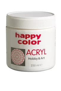 Happy Color GDD Grupa Dystrybucyjna Daccar farba akrylowa, ciemnobrązowa, 250 ml - Farby i media malarskie - miniaturka - grafika 1