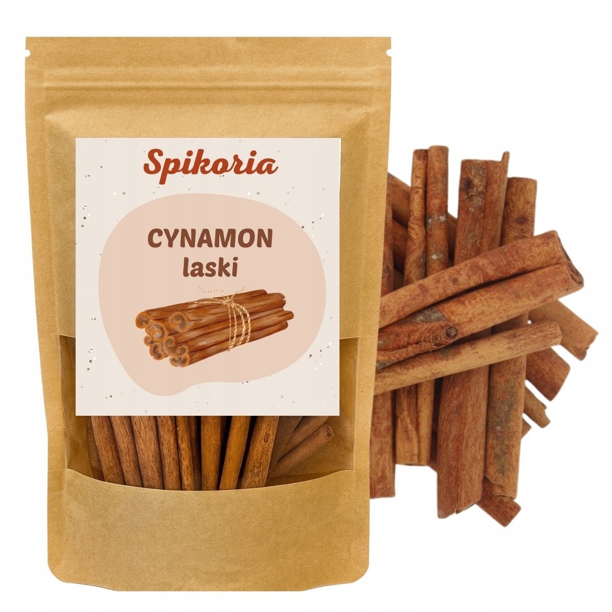 CYNAMON LASKI 200g laska cynamonu całe kora premium aromatyczne spikoria
