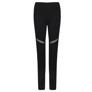 Legginsy Panelowe Damskie - Spodnie sportowe damskie - miniaturka - grafika 1
