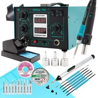 Lutownice - STACJA LUTOWNICZA 706 2W1 AKCESORIA GROTY MATA - miniaturka - grafika 1