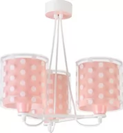 Lampy sufitowe - Dalber Dots lampa wisząca 3-punktowa różowa 41007S 41007S - miniaturka - grafika 1