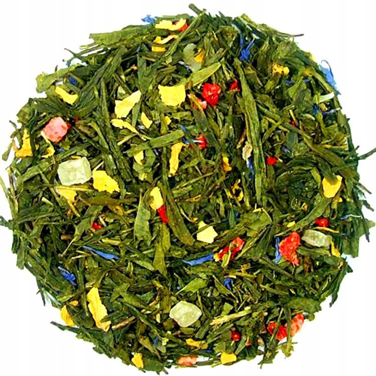 Herbata Zielona Sencha Lady Diana truskawka 1kg