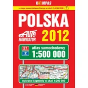 Atlasy i mapy - Polska Atlas samochodowy 2012 1:500 000 - miniaturka - grafika 1